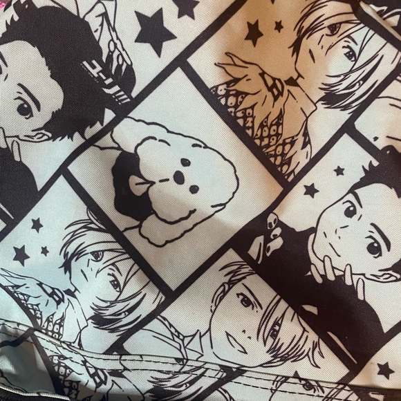 Hot Topic Exclusive YURI!!! on ICE Katsuki Yurio Viktor Anime Backpack - Picture 4 of 16